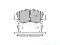 Set placute frana Honda CIVIC Mk IV hatchback (EG) 1991-1995 #2 0252169715