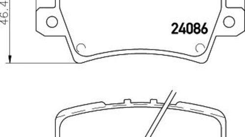 Set placute frana HONDA CIVIC VII limuzina (E