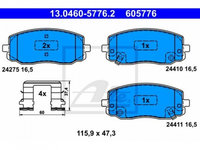 Set placute frana Hyundai i20 (PB, PBT) 2008-2016 #2 05P1220