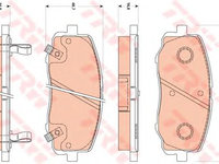 Set placute frana HYUNDAI i20 (PB, PBT) - Cod intern: W20013596 - LIVRARE DIN STOC in 24 ore!!!