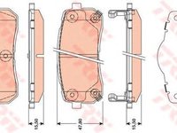 Set placute frana HYUNDAI ix55 - Cod intern: W20013544 - LIVRARE DIN STOC in 24 ore!!!