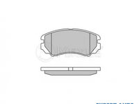 Set placute frana Hyundai SONATA Mk III (EF) 1998-2005 #2 0252389116PD