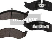 Set placute frana KIA CARNIVAL I (UP) Dubita, 06.1998 - 10.2001 Maxgear 19-0884