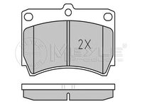 Set placute frana KIA RIO limuzina (DC_) 1.3 - OEM - MEYLE ORIGINAL GERMANY: 0252165415/W - W02270061 - LIVRARE DIN STOC in 24 ore!!!