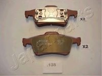 Set placute frana MAZDA 3 (BK) - OEM - JAPANPARTS: PP-138AF - Cod intern: W02288272 - LIVRARE DIN STOC in 24 ore!!!