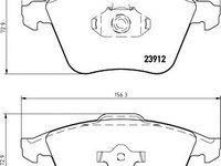 Set placute frana MAZDA 3 limuzina (BK) - OEM - QUARO: QP3552 - Cod intern: W02605918 - LIVRARE DIN STOC in 24 ore!!!