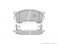 Set placute frana Mazda 626 Mk IV (GE) 1991-1997 #2 0252175416