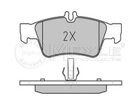 Set placute frana MERCEDES-BENZ CLS (C219) - OEM - MEYLE ORIGINAL GERMANY: 0252333416|025 233 3416 - W02363361 - LIVRARE DIN STOC in 24 ore!!!