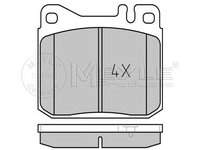 Set placute frana MERCEDES-BENZ CLS Shooting Brake (X218) - OEM - MEYLE ORIGINAL GERMANY: 0252039215|025 203 9215 - W02270314 - LIVRARE DIN STOC in 24 ore!!!