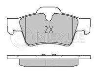 Set placute frana MERCEDES-BENZ G-CLASS (W463) - Cod intern: W20120703 - LIVRARE DIN STOC in 24 ore!!!