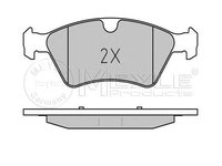 Set placute frana MERCEDES-BENZ M-CLASS (W163) - OEM - MEYLE ORIGINAL GERMANY: 0252392221/PD|025 239 2221/PD - W02226779 - LIVRARE DIN STOC in 24 ore!!!