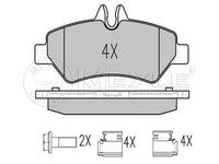 Set placute frana MERCEDES-BENZ SPRINTER 3,5-t bus (906) - Cod intern: W20120911 - LIVRARE DIN STOC in 24 ore!!!