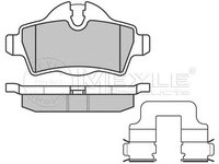 Set placute frana MINI MINI CLUBMAN (F54) - OEM - MEYLE ORIGINAL GERMANY: 0252428917|025 242 8917 - W02299733 - LIVRARE DIN STOC in 24 ore!!!