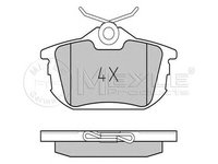 Set placute frana MITSUBISHI ASX Van (GA_W_) - OEM - MEYLE ORIGINAL GERMANY: 0252186115|025 218 6115 - W02322030 - LIVRARE DIN STOC in 24 ore!!!