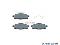 Set placute frana Mitsubishi L 200 (KB_T, KA_T) 2004-2016 #2 000088BSX