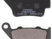 Set Placute Frana Moto Spate Ferodo Aprilia ETV, Pegaso; Beta Jonathan; Bmw C, C1, F, S 125-1200 1992-2019 FDB2005EF
