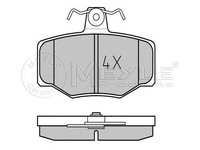 Set placute frana NISSAN (DONGFENG) - OEM - MEYLE ORIGINAL GERMANY: 0252154515|025 215 4515 - W02363294 - LIVRARE DIN STOC in 24 ore!!!