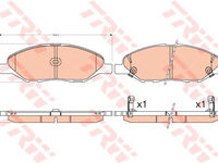 Set placute frana NISSAN TERRANO Van (R20) - OEM - TRW: GDB3577 - Cod intern: W02333203 - LIVRARE DIN STOC in 24 ore!!!