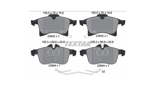 Set placute frana Opel ASTRA G cupe (F07_) 20