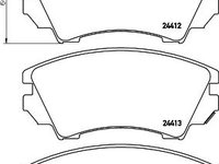 Set placute frana OPEL ASTRA G limuzina (F69_) - OEM - MEYLE ORIGINAL GERMANY: 0252441219/W|025 244 1219/W - W02374018 - LIVRARE DIN STOC in 24 ore!!!