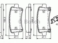 Set placute frana OPEL INSIGNIA - Cod intern: W20277168 - LIVRARE DIN STOC in 24 ore!!!