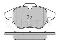 Set placute frana OPEL TIGRA TwinTop - OEM - MEYLE ORIGINAL GERMANY: 0252340220|025 234 0220 - W02322076 - LIVRARE DIN STOC in 24 ore!!!