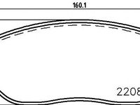 Set placute frana OPEL VECTRA C GTS - OEM - QUARO: QP1742 - Cod intern: W02607714 - LIVRARE DIN STOC in 24 ore!!!