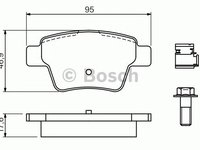 Set placute frana PEUGEOT 307 (3A/C) - Cod intern: W20277109 - LIVRARE DIN STOC in 24 ore!!!