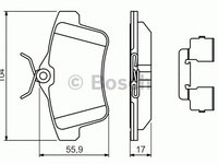 Set placute frana PEUGEOT 508 - Cod intern: W20277141 - LIVRARE DIN STOC in 24 ore!!!