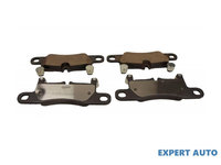 Set placute frana Porsche 911 (2011->)[991] #2 0986TB3186