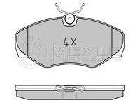 Set placute frana PORSCHE PANAMERA - Cod intern: W20120595 - LIVRARE DIN STOC in 24 ore!!!