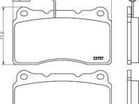 Set placute frana punte fata ALFA ROMEO 156 Sportwagon (932) - OEM - MAXGEAR: 19-1428 - W02123801 - LIVRARE DIN STOC in 24 ore!!!