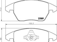 Set placute frana punte fata AUDI A1 1,0-2,0 14-18 - Cod intern: W20200903 - LIVRARE DIN STOC in 24 ore!!!