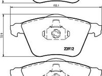 Set placute frana punte fata AUDI A3 (8P1) - OEM - MAXGEAR: 19-2881 - W02748182 - LIVRARE DIN STOC in 24 ore!!!