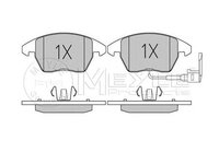 Set placute frana punte fata AUDI A3 Convertible (8P7) (An fabricatie 04.2008 - 05.2013, 102 - 200 CP, Diesel, Benzina) - Cod intern: W20120053 - LIVRARE DIN STOC in 24 ore!!!