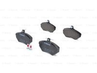 Set placute frana punte fata Audi A4 (B5), 11.1994-09.2001, VW Passat (B5) 1995-12.2001, marca Bosch 0986494021