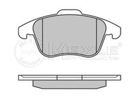 Set placute frana punte fata (cu senzor uzura integrat) VW TIGUAN 07-/SHARAN 10- - Cod intern: W20120215 - LIVRARE DIN STOC in 24 ore!!!