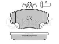 Set placute frana punte fata (cu senzor uzura integrat) RENAULT CLIO/MEGANE/THALIA/TWINGO 91- - Cod intern: W20119798 - LIVRARE DIN STOC in 24 ore!!!