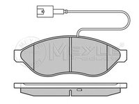 Set placute frana punte fata FIAT Ducato III Van (250, 290) (An fabricatie 07.2006 - ..., 100 - 179 CP, CNG, Diesel) - OEM - MAXGEAR: 19-3636 - LIVRARE DIN STOC in 24 ore!!!