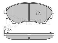 Set placute frana punte fata FORD Ranger Mk2 (ET) (An fabricatie 05.2006 - 07.2012, 143 - 156 CP, Diesel) - OEM - MAXGEAR: 19-3400 - LIVRARE DIN STOC in 24 ore!!!