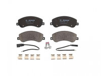 Set placute frana punte fata Ford Transit, 04.2006-2014, marca BOSCH 0986494624