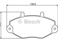 Set placute frana punte fata FORD TRANSIT platou/sasiu (V_ _) - OEM - MAXGEAR: 19-0589 - W02156222 - LIVRARE DIN STOC in 24 ore!!!