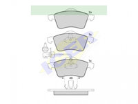 Set placute frana punte fata, Icer 141320, Volkswagen VW Transporter T4, 09.1990-06.2003