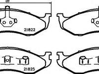 Set placute frana punte fata JEEP CHEROKEE (KL) - Cod intern: W20157446 - LIVRARE DIN STOC in 24 ore!!!