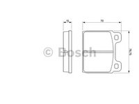 Set placute frana punte fata PORSCHE 911 targa (997) - Cod intern: W20157962 - LIVRARE DIN STOC in 24 ore!!!