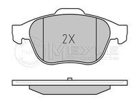 Set placute frana punte fata RENAULT SCENIC 05- 1,9/2,0DCI/B - Cod intern: W20120775 - LIVRARE DIN STOC in 24 ore!!!