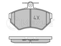 Set placute frana punte fata VW POLO/CADDY/IBIZA/CORDOBA/VENTO/GOLF 3 - Cod intern: W20120519 - LIVRARE DIN STOC in 24 ore!!!