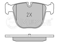 Set placute frana punte spate BMW 535-545 03- ROLLS PHANTOM - Cod intern: W20120679 - LIVRARE DIN STOC in 24 ore!!!