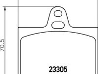 Set placute frana punte spate CITROEN C5 II Break (RE_) - OEM - MAXGEAR: 19-0418 - W02116276 - LIVRARE DIN STOC in 24 ore!!!