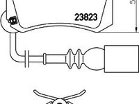 Set placute frana punte spate VOLKSWAGEN POLO (9N_) - OEM - MAXGEAR: 19-0430 - W02308140 - LIVRARE DIN STOC in 24 ore!!!